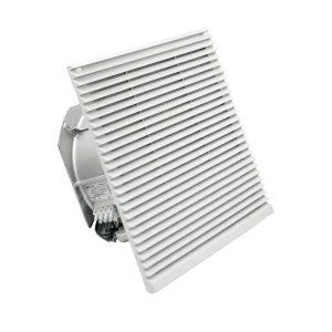 Ventilador C/ Rejilla Y Filtro Para Tablero 707M3/H 324 X 324Mm Ral7035