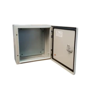 TABLERO METALICO PARA ADOSAR DE 300X250X150 Mm C/PB IP66 RAL7035