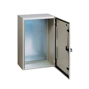 TABLERO METALICO PARA ADOSAR DE 400X400X150 Mm C/PB IP66 RAL7035