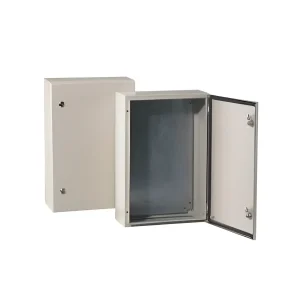 TABLERO METALICO PARA ADOSAR DE 1200X800X400 Mm C/PB IP66 RAL7035