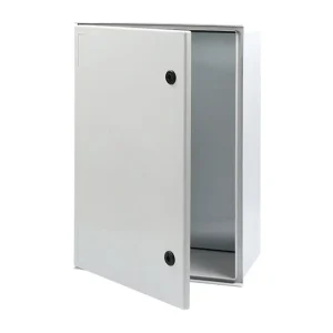 TABLERO POLIESTER FIBRA DE VIDRO PARA ADOSAR 800X600X300 Mm C/PB IP65 RAL7035