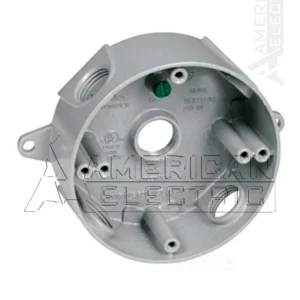 CAJA RAWEL HERMETICA REDONDA CONDUIT DE 5 AGUJEROS 1/2"
