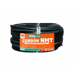 CABLE VULCANIZADO NMT-PC 2X12AWG NEGRO 500V