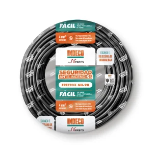 CABLE FREETOX-PC NH-90 4MM2 450/750 V NEGRO