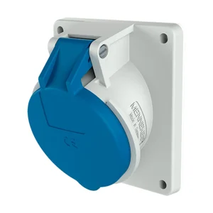 TOMA EMPOTRABLE 32AMP 3P+T 250V AZUL 9H IP44