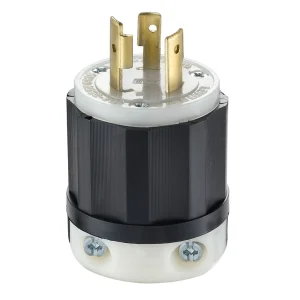 TOMA AEREO DE TORSION 2P+T 20A L/T 250V L6 CON SEGURO