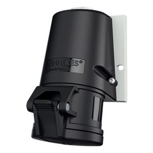 TOMA VISIBLE 32AMP 3P+T 500V NEGRO 7H IP44