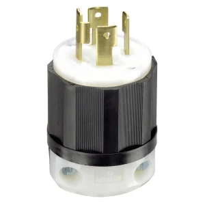 ENCHUFE DE TORSION 3P+T 30A 250V L14 C/SEGURO