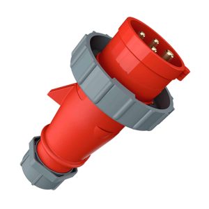 ENCHUFE 16AMP 3P+T 415V ROJO 6H IP67