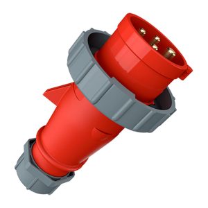 ENCHUFE 32AMP 3P+N+T 415V ROJO 6H IP67