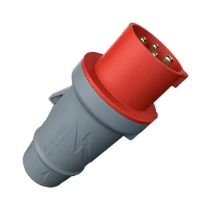 ENCHUFE 16AMP 3P+T 415V ROJO 6H IP44 POWERTOP PLUS