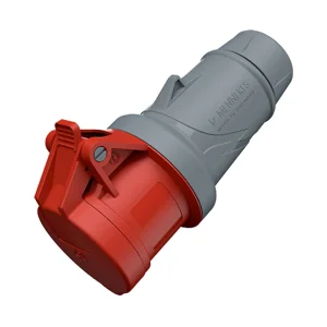 TOMA AEREO 32AMP 3P+T 415V ROJO 6H IP44 POWERTOP PLUS