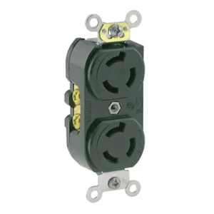 TOMA AEREO DE TORSION 2P+T 15A L/T 250V L6 CON SEGURO