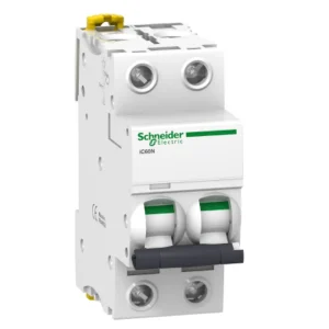 INTERRUPTOR AUT. TERMOMAGNETICO PARA RIEL 2P 63A 230/400VAC 20/6KA IC60N CURVA C