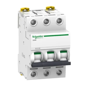INTERRUPTOR AUT. TERMOMAGNETICO PARA RIEL 3P 50A 230/400VAC 20/6KA IC60N CURVA C