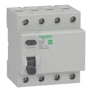 INTERRUPTOR DIFERENCIAL 4P 25A 230VAC 30MA T. AC EASY9