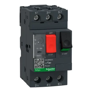GUARDAMOTOR MAGNETICO 3P REG. 13-18A 100KA 400VAC EASY