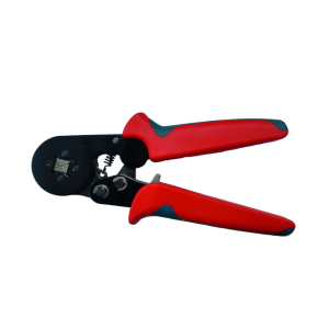PRENSA TERMINAL MANUAL TUBULAR 0.5-6MM2 ROJO ESTRELLA