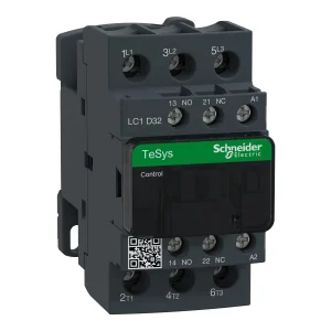 CONTACTOR POTENCIA MAGNETICO 3P 32A AC3 BOB 24VAC 1NA+1NC TESYS D