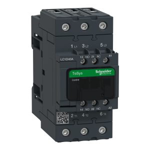 CONTACTOR POTENCIA MAGNETICO 3P 40A AC3 BOB 220VAC 1NA+1NC TESYS D
