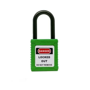 CANDADO DE SEGURIDAD BLOQUEO AISLADO 1 1/2″ VERDE