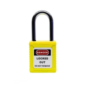 CANDADO DE SEGURIDAD BLOQUEO AISLADO 1 1/2″ AMARILLO