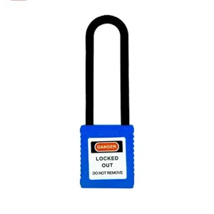 CANDADO DE SEGURIDAD BLOQUEO NO AISLADO 3″ AZUL