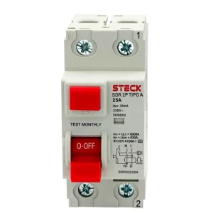 INT. DIFERENCIAL 2P 25A 230VAC 30MA T. AC