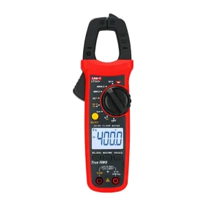 PINZA AMPERIMETRICA DIGITAL TRUE RMS 400A AC/DC 600V AC/DC C/CAPACIMETRO C/NCV