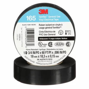 CINTA AISLANTE VINILICA TEMFFLEX 155 3/4″ X 18MTRS NEGRO
